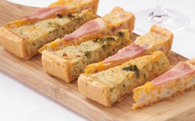 Where can caterers and chefs find the best quiches to serve?