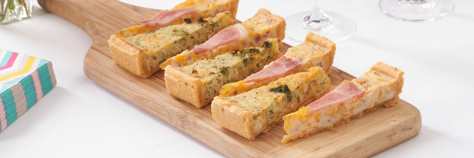 Frank Dale Food - Quiche Pickups Product Selection